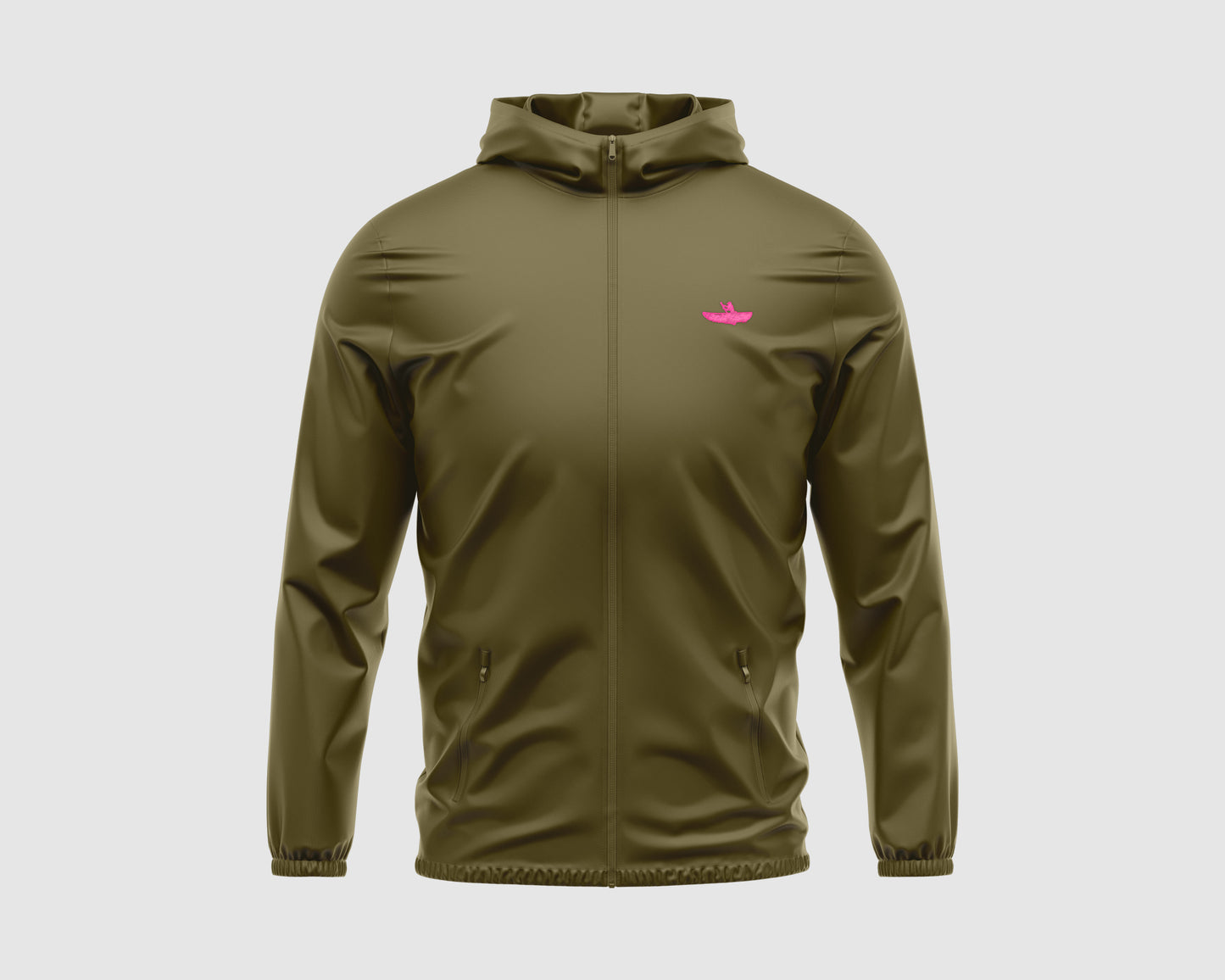 JACKET | BRITISH KHAKI & PINK