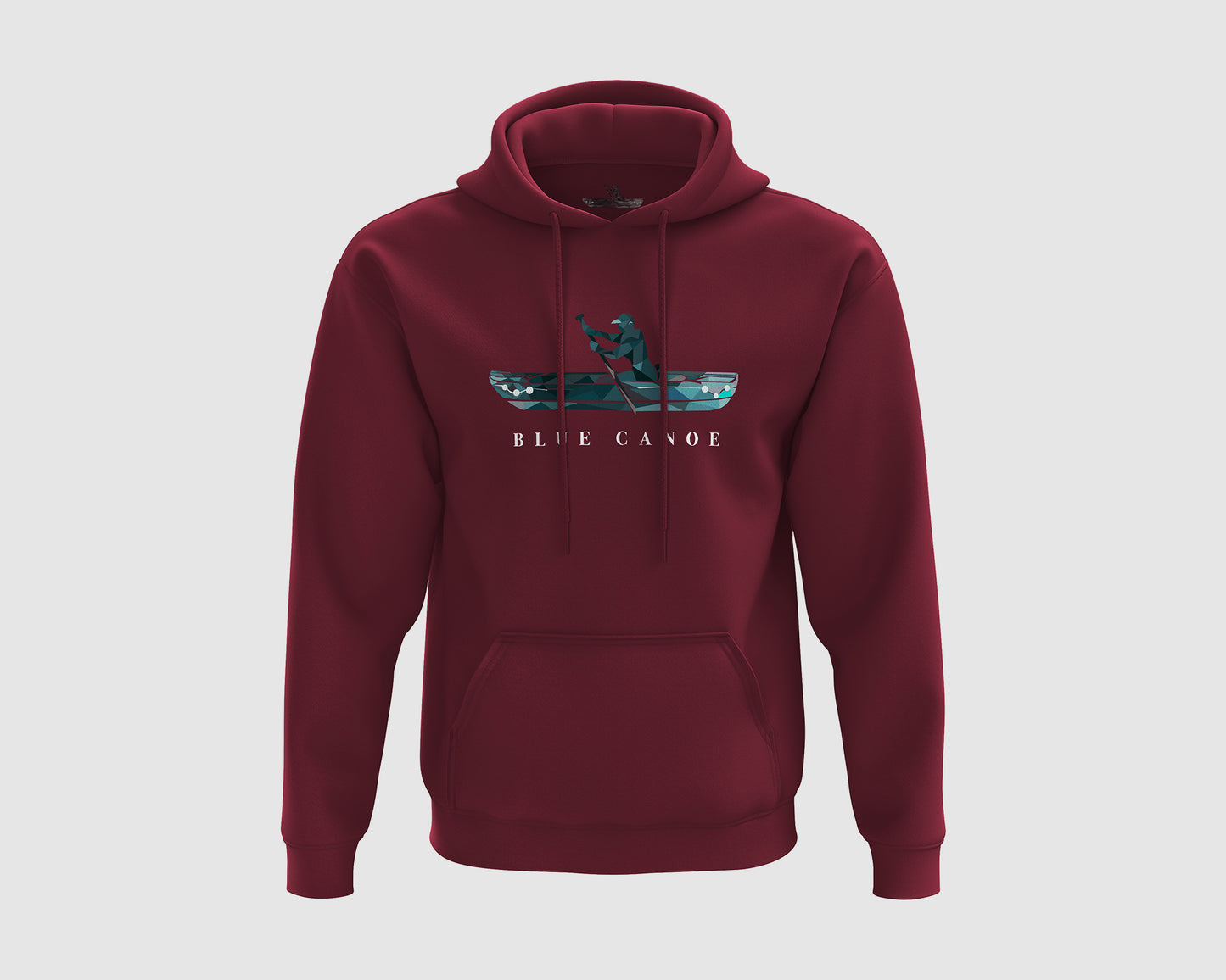 ORIGINAL HOODIE | BURGUNDY & BLUE